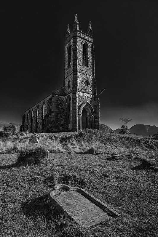 The Old Church of Dunlewey, County Donegal, Ireland. - Awarded & Published Pictures 2021