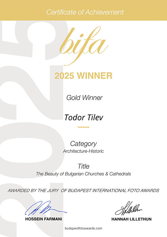Budapest International Foto Awards_2025_Gold_Architecture_Historic - Achievements