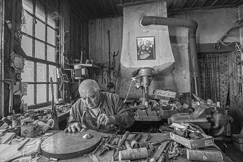DSCF9861 - Copper Crafts Master in Black and White