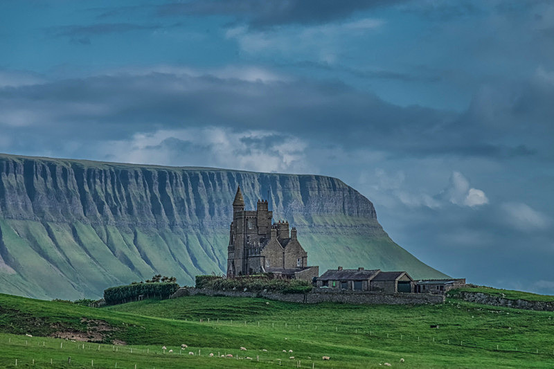 Classiebawn Castle and Benbulben - Co Sligo