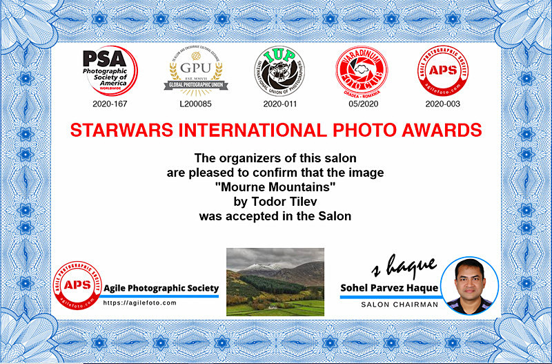 Strawars International Photo Awards_Travel - Achievements