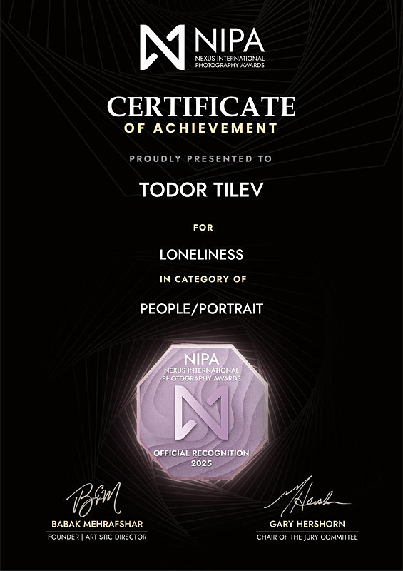 Nexus International Photography Awards _2025_FPeople  Portrait - Achievements