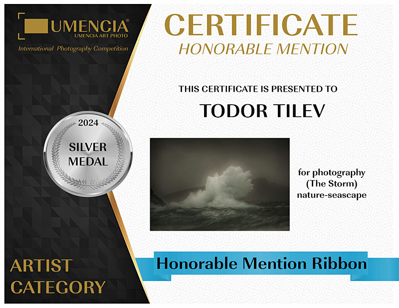 Umencia Internatinal Photgraphy Competition_2024_Silver Medal_Nature_S - Achievements