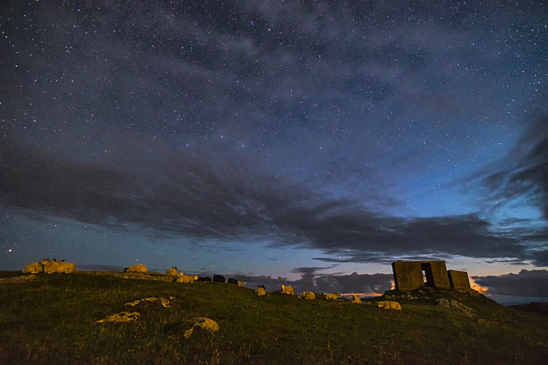 Under the stars at Fanad Head - Co Donegal