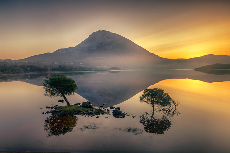 Sunrise at Errigal Mountain, County Donegal. - Best Pictures 2020