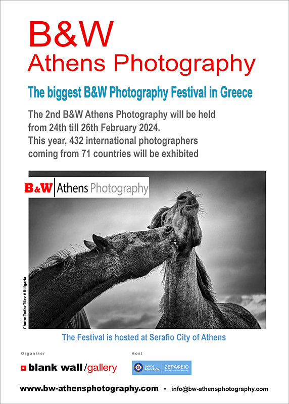 Second Black and White Athens Photography, 2024, Greece. - Exhibitions