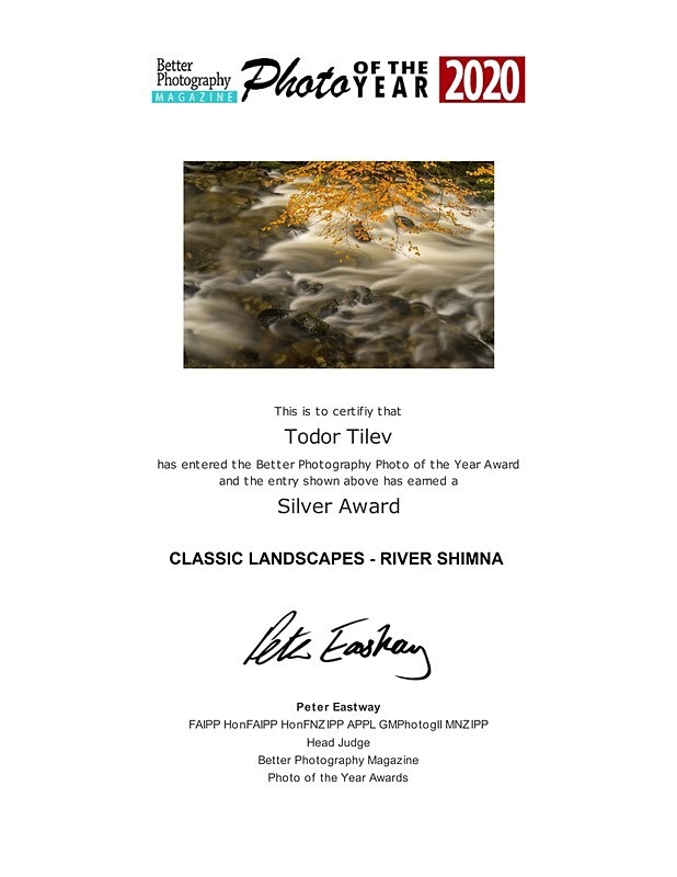 Better Photography Magzine Photo of the Year_2020__ Classic Landscapes - Achievements