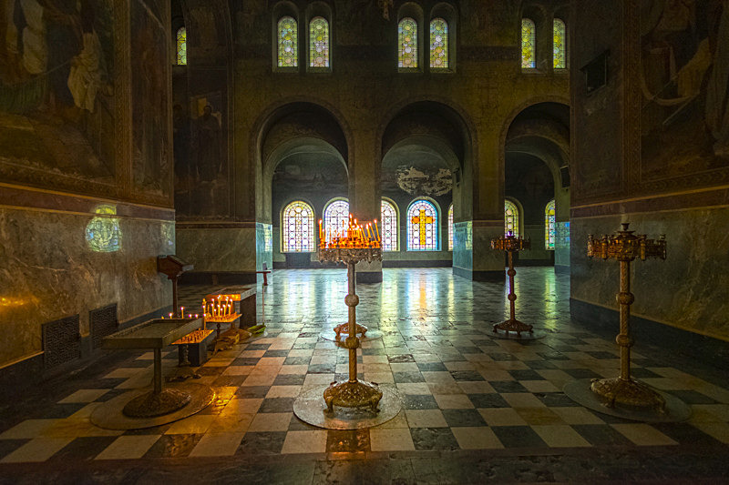 Inside Alexander Nevsky Cathedral, Sofia, Bulgaria. - Awarded & Published Pictures 2021