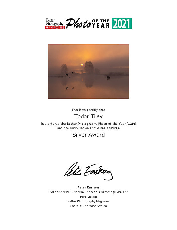 Better Photography Magazien 2021_Silver Award_Revealing Nature - Achievements