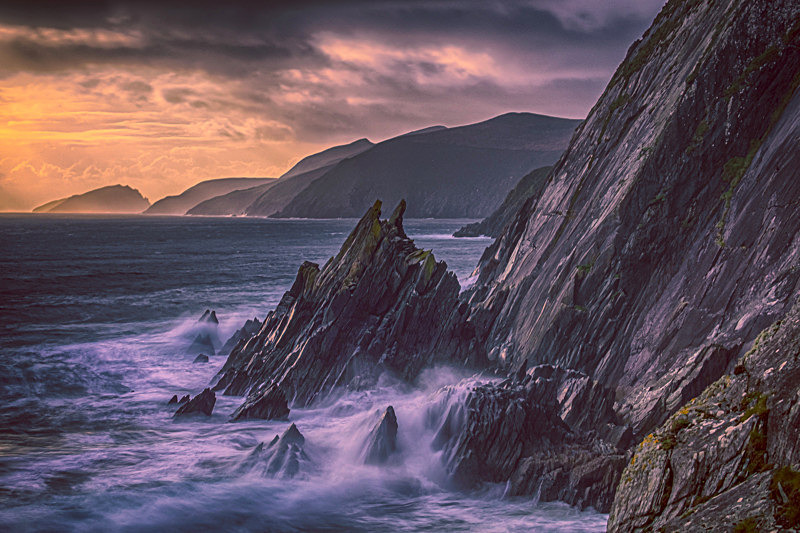 Sunset at Dunmore Head, Dingle Peninsula, County Kerry, Ireland. - Awarded & Published Pictures 2021