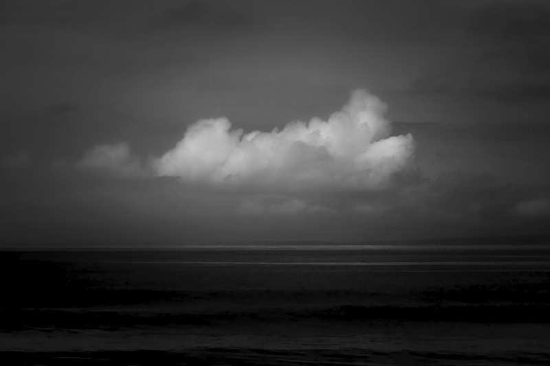 Lonely Cloud, Fanor Beach, County Clare, Ireland. - Awarded & Published Pictures 2022