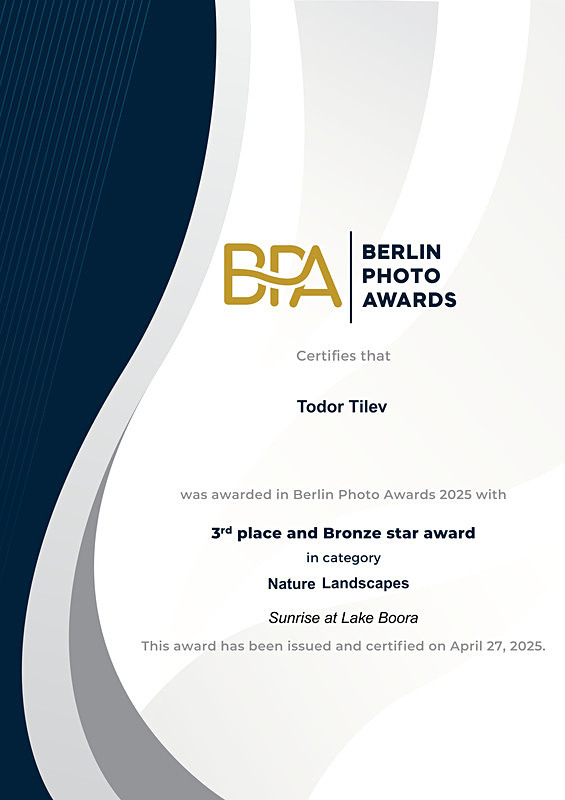 Berlin Photography Awards_2025_3rd Place - Achievements
