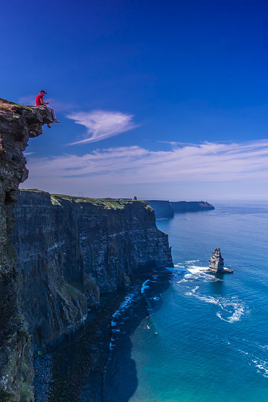 At the edge at Cliffs of Moher - Awarded Pictures 2020