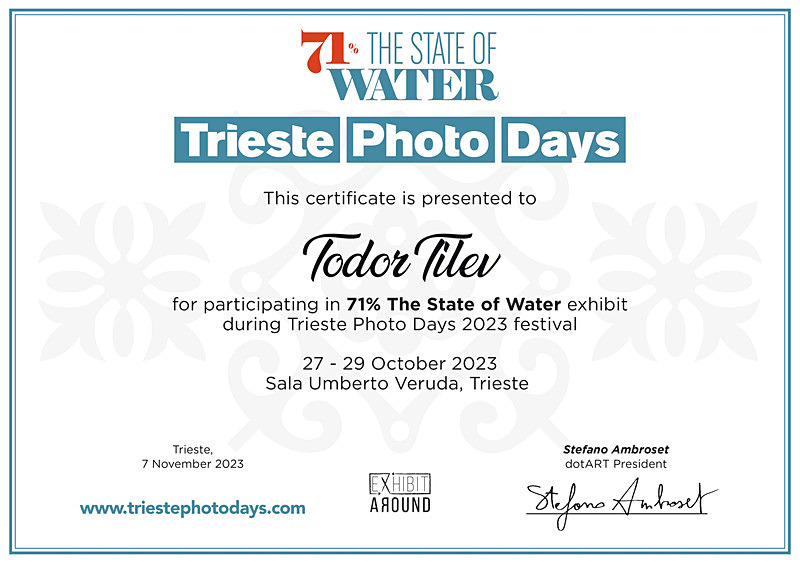 Trieste Photo Days_2023_State of water Exhibition - Achievements