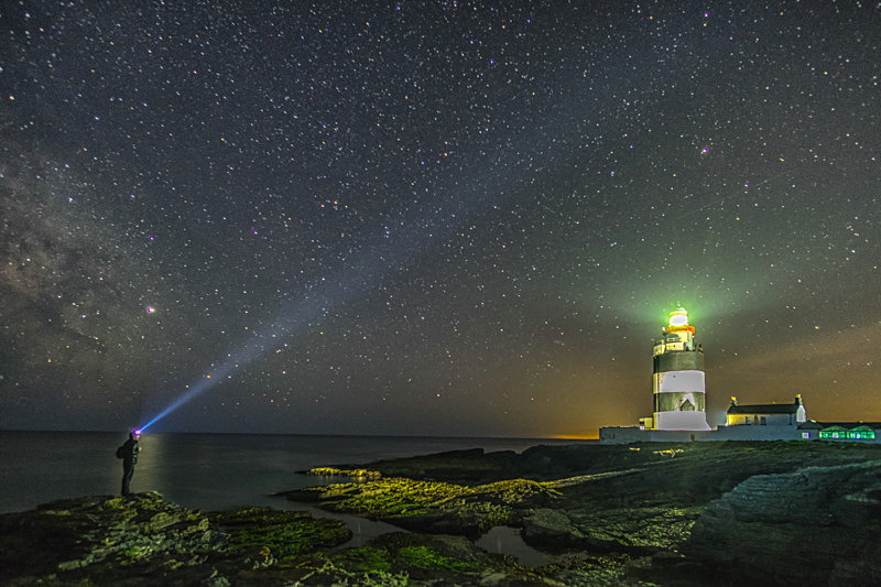 At Hook Lighthouse During the Night, County Wexford, Ireland. - Awarded & Published Pictures 2021
