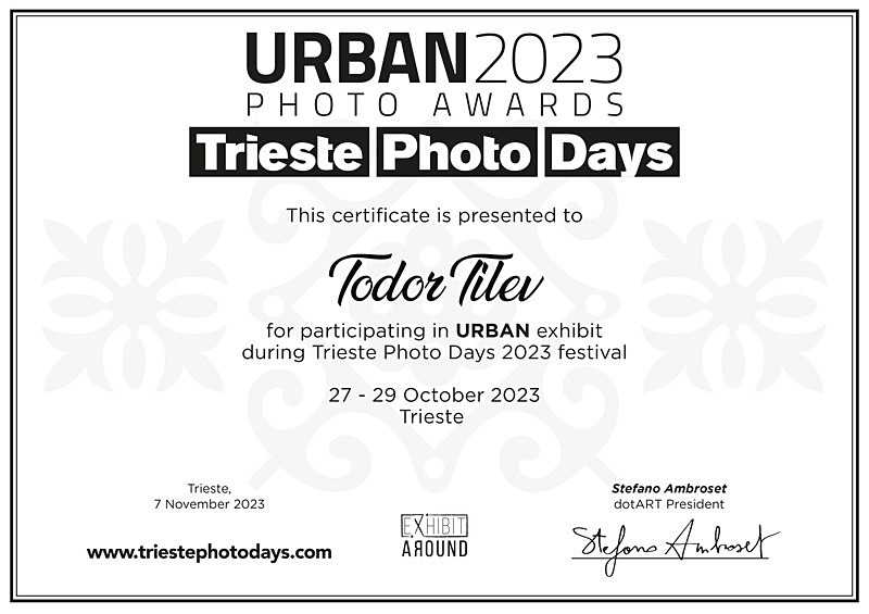 Urban Photo Awards Exhibition_2023 - Achievements