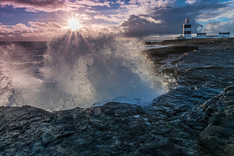 Sunset at Hook Lighthouse - Hook Peninsula