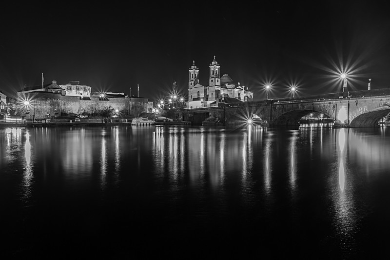 Ss. Peter & Paul's Church in black & white - Athlone