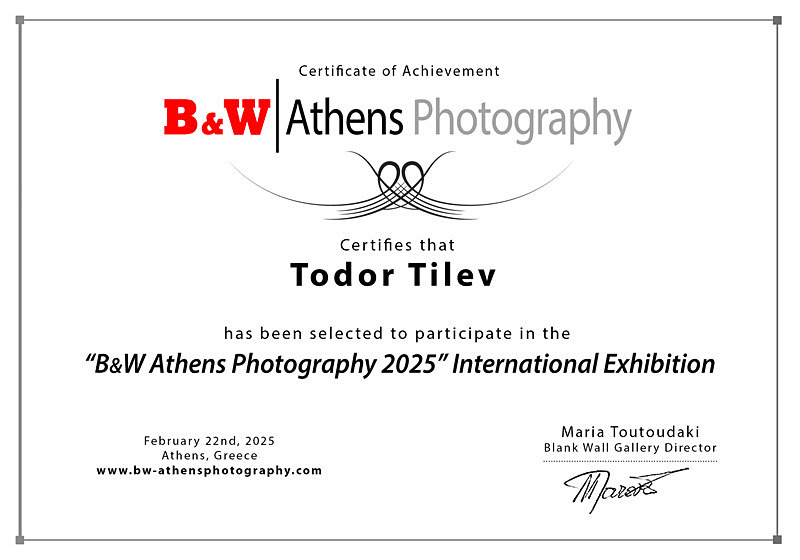 Black and White Athens 2025 International Exhibition - Achievements