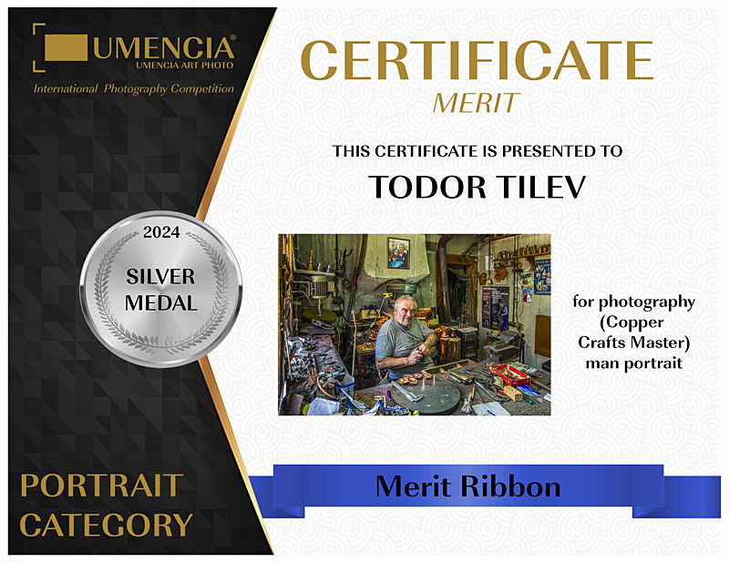 Umencia Internatinal Photgraphy Competition_2024_Silver Medal_Portrait - Achievements