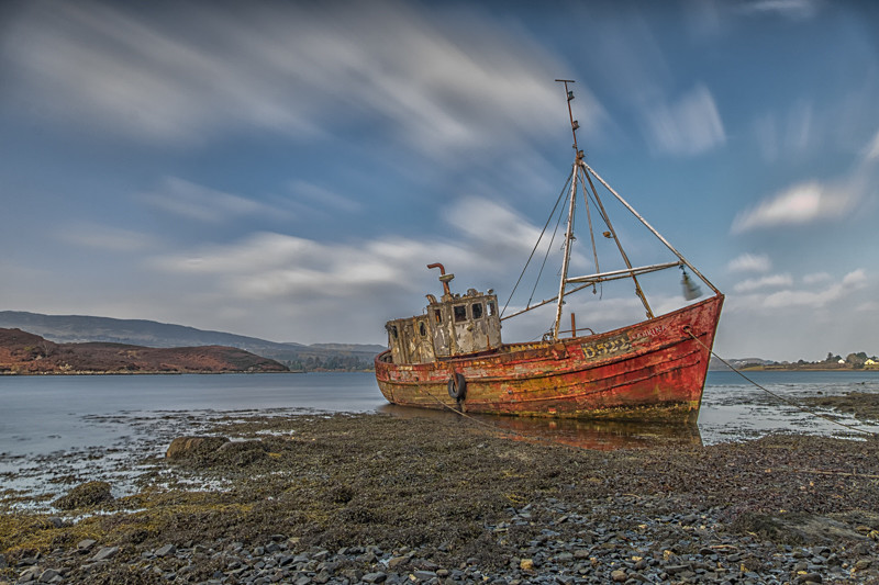 Boat Sabrina at Mulroy Bay - Co Donegal