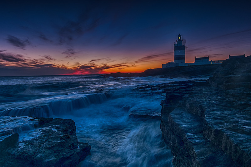 Sunset at Hook Lighthouse, Ireland. - Pictures out of this world