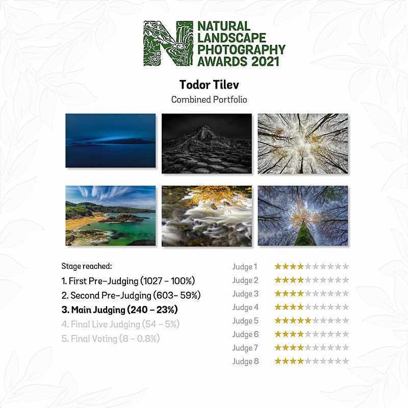 Natural Landscape Photography Awards_Portfolio - Achievements