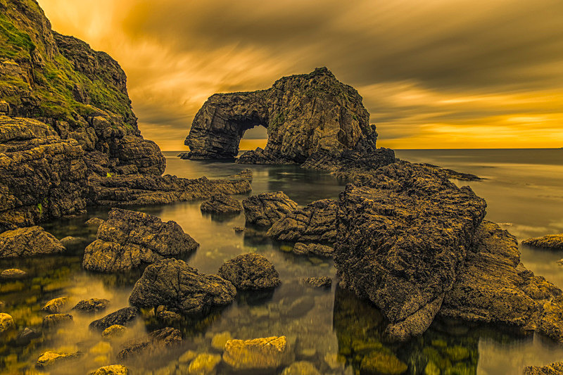 Great Pollet Sea Arch, County Donegal, Ireland. - Pictures out of this world