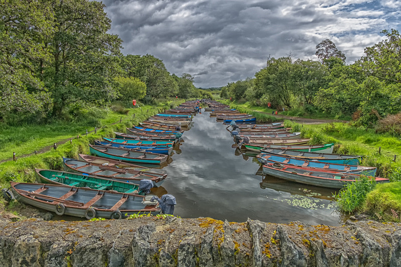 Boats at Kilarney National Ppark - Co Kerry
