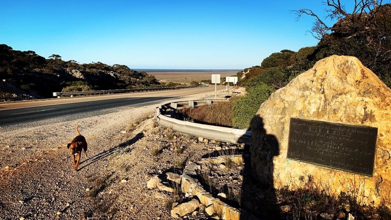 Eyre Highway Eucla WA Across Australia Outback Tours aaotours coffee break holiday travel visit