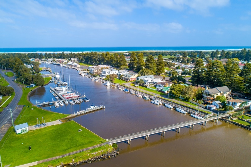 Port Fairy VIC drone fly Across Australia Outback Tours AAOTours Aerial Photography Travel Holiday
