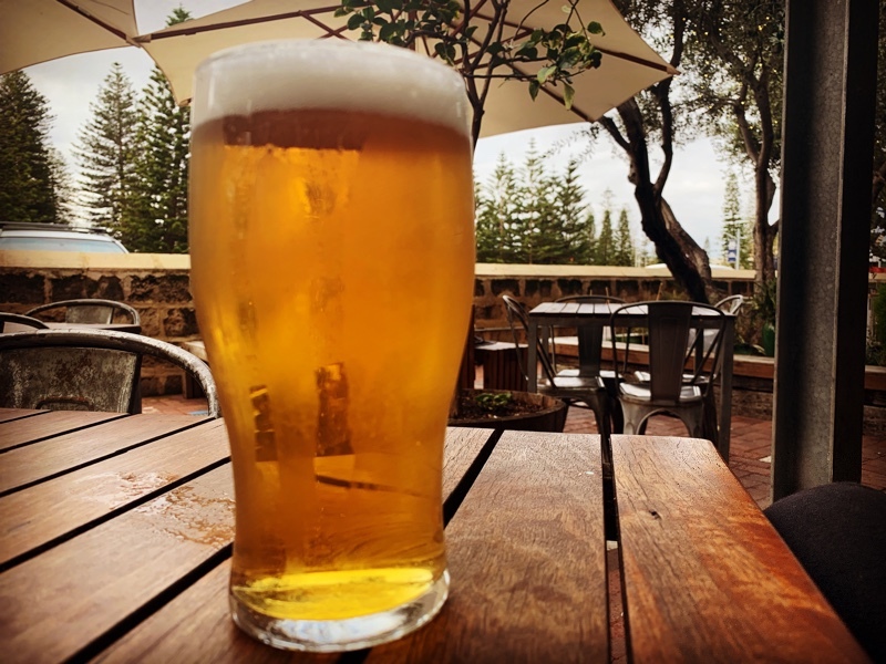 Cold deserved Beer Fremantle WA Across Australia Outback Tours aaotours travel holiday visit tourist