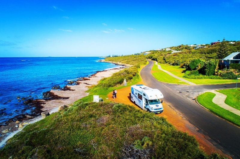 Augusta WA Drone Fly Across Australia Outback Tours aaotours travel Visit Tourist holiday water