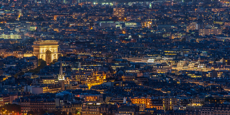 Arc de Triomphe and Surrounds, Paris by Irish Outdoor Photographer Adrian Hendroff - Fabulous Viewpoints