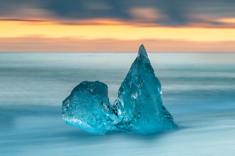 Ice At Diamond Beach, Iceland by Irish Photographer Adrian Hendroff - Outdoor Photography