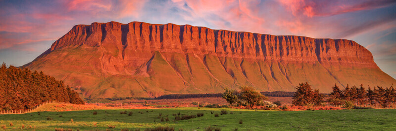 Benbulben Panorama by Irish Outdoor Photographer Adrian Hendroff - Landscape Photography in Ireland