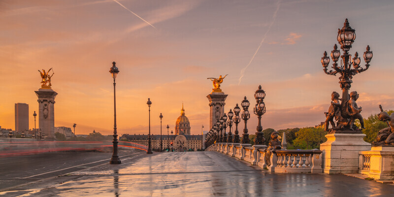 Pont Alexandre III and Les Invalides Panorama, Paris by Irish Outdoor Photographer Adrian Hendroff - Fabulous Viewpoints