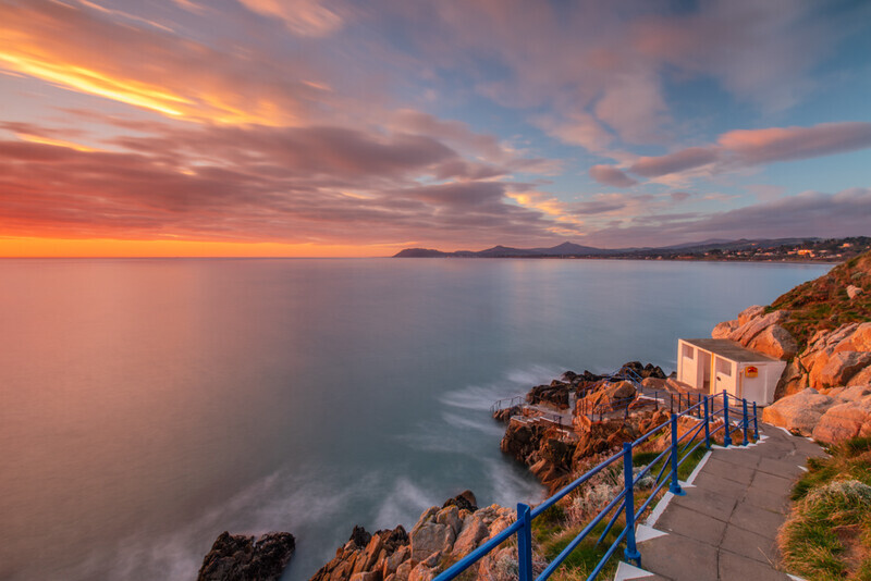 Morning Light, Hawk Cliff, Killiney by Irish Photographer Adrian Hendroff - Landscape and Outdoor Photography