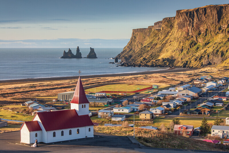 Vikurkirkja And Surrounds, Vik, Iceland by Irish Photographer Adrian Hendroff - Outdoor Photography