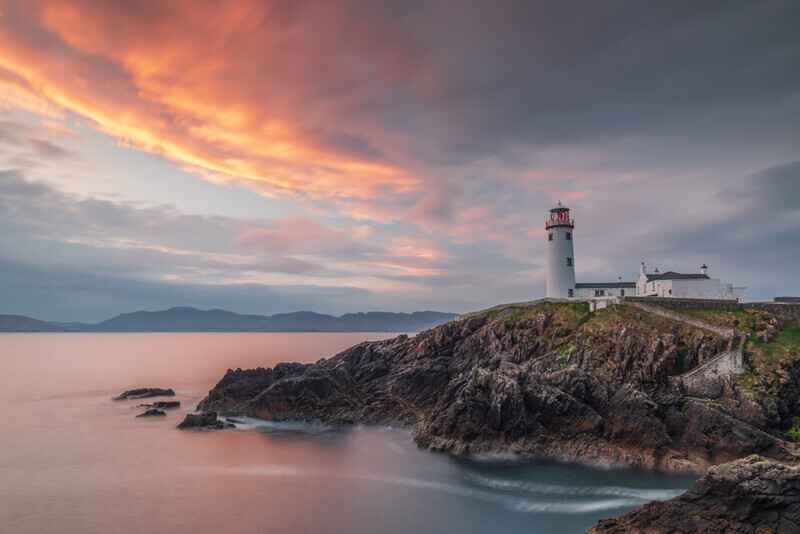Sunrise at Fanad Head Lighthouse, Co Donegal by Irish Outdoor Photographer Adrian Hendroff - Landscape and Outdoor Photography in Ireland