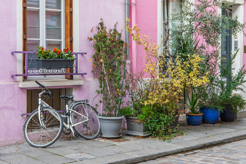 Pretty In Pink, Rue Crémieux, Paris by Irish Outdoor Photographer Adrian Hendroff - Fabulous Viewpoints