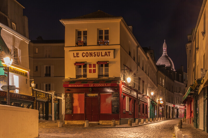 Le Consulat, Montmartre, Paris by Irish Outdoor Photographer Adrian Hendroff - Fabulous Viewpoints