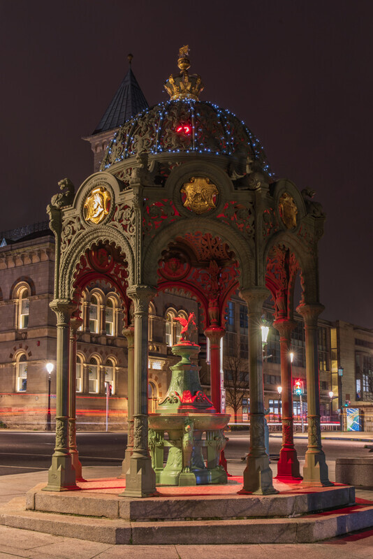 Queen Victoria Fountain, Dun Laoghaire, Dublin by Irish Outdoor Photographer Adrian Hendroff - Landscape and Outdoor Photography in Ireland