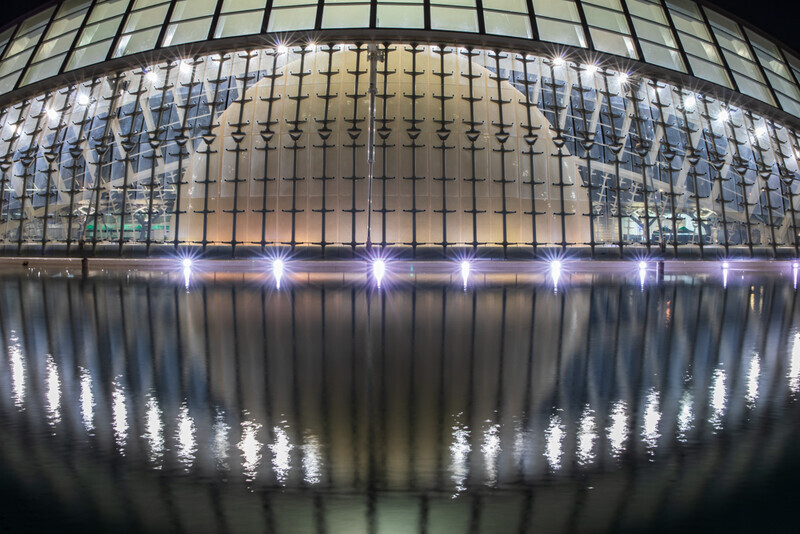 The Eye, L'Hemisferic, Valencia by Irish Photographer Adrian Hendroff - Outdoor Photography in Spain