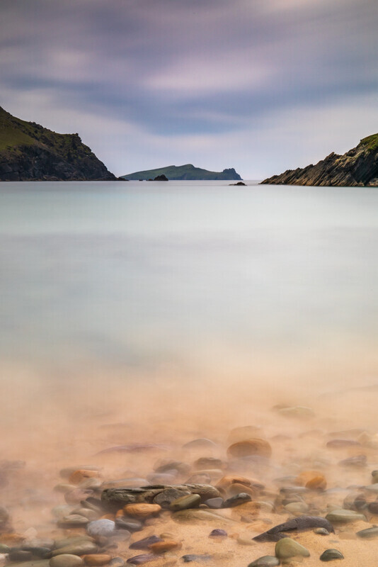 Inishtooskert from Clogher Strand, Dingle by Irish Outdoor Photographer Adrian Hendroff - Landscape Photography in Ireland