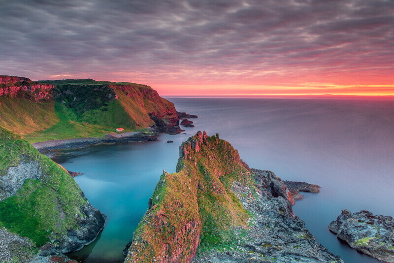 Port Moon Sunrise, Co Antrim by Irish Outdoor Photographer Adrian Hendroff - Landscape Photography in Ireland