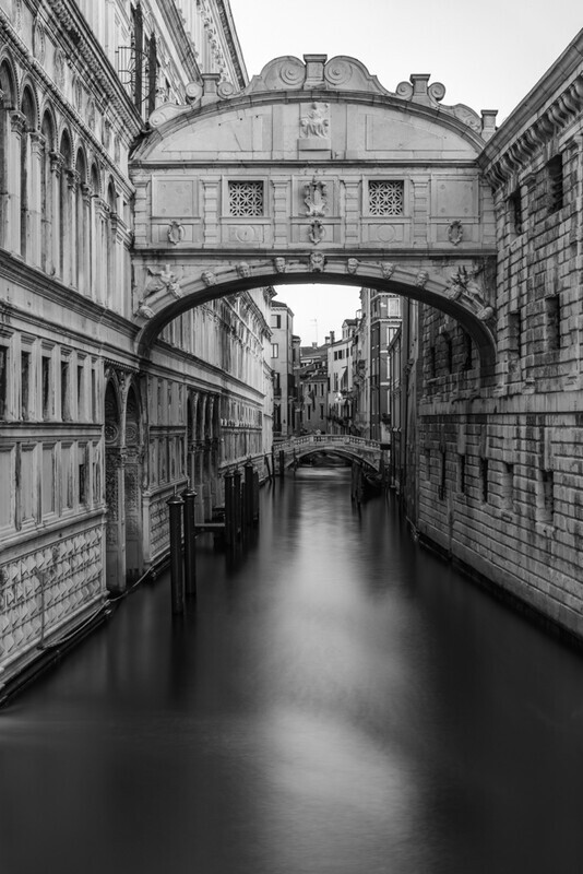 Bridge of Sighs, Venice by Irish Photographer Adrian Hendroff - Outdoor Photography in Italy