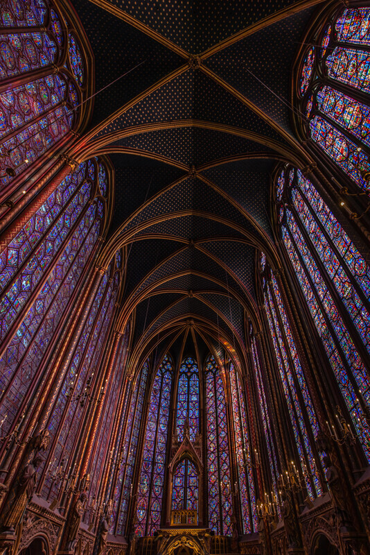 Upper Chapel, Sainte-Chapelle, Paris by Irish Outdoor Photographer Adrian Hendroff - Fabulous Viewpoints