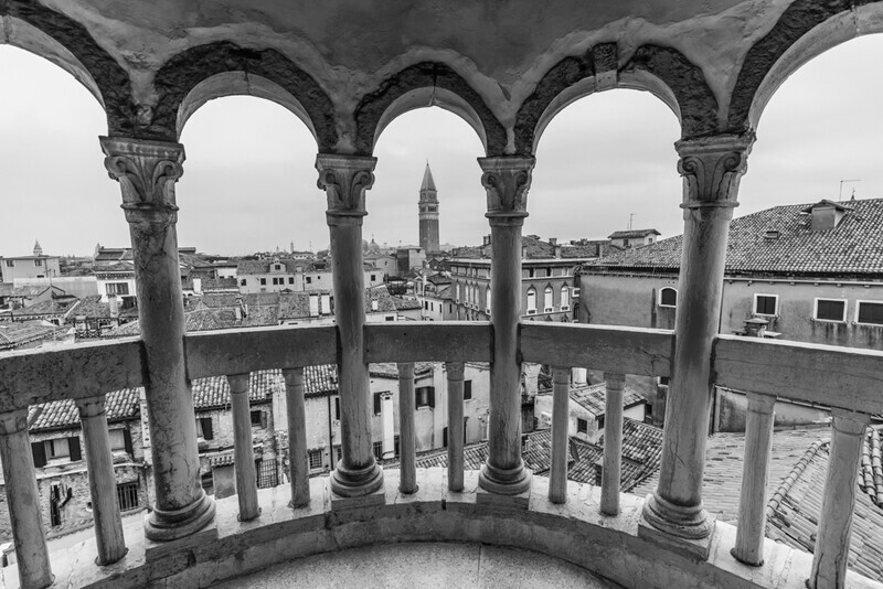 Palazzo Contarini del Bovolo, Venice by Irish Photographer Adrian Hendroff - Outdoor Photography in Italy