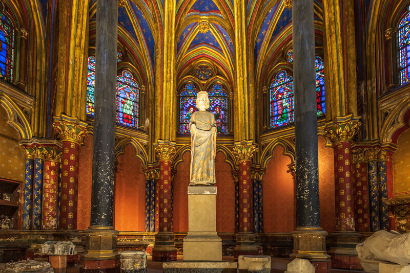 Lower Chapel, Sainte-Chapelle, Paris by Irish Outdoor Photographer Adrian Hendroff - Fabulous Viewpoints